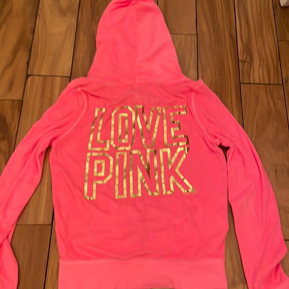 Pink VS hoodie